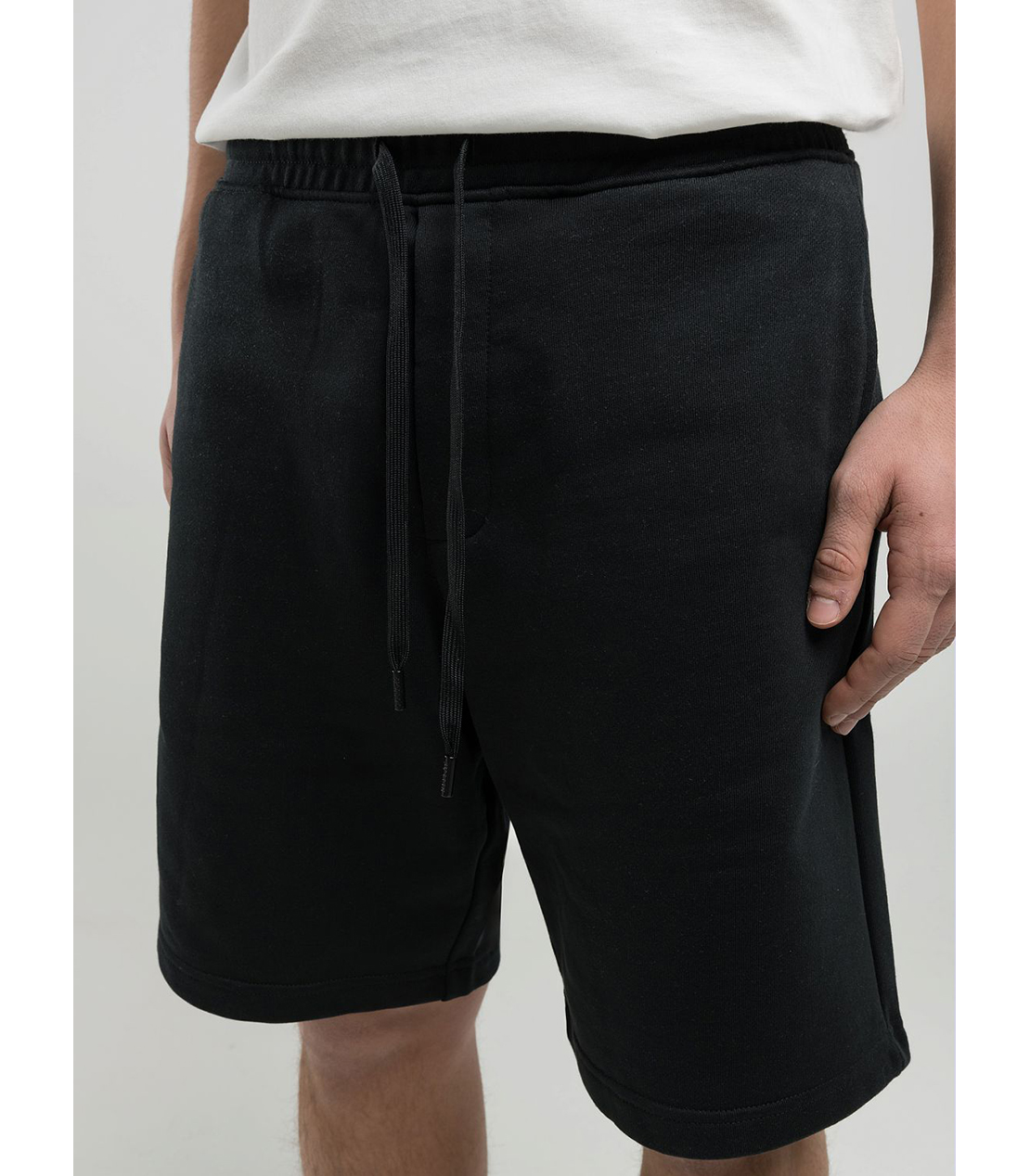 コットンフリースショーツ 詳細画像 ブラック 3